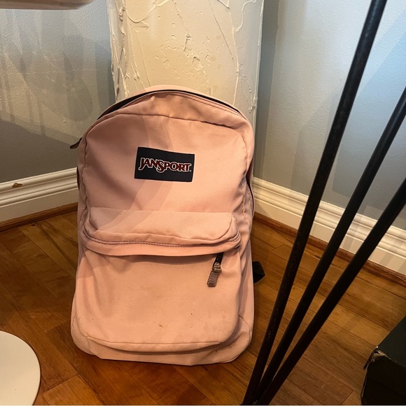 Jansport Bags Light Pink Jansport Backpack Poshmark
